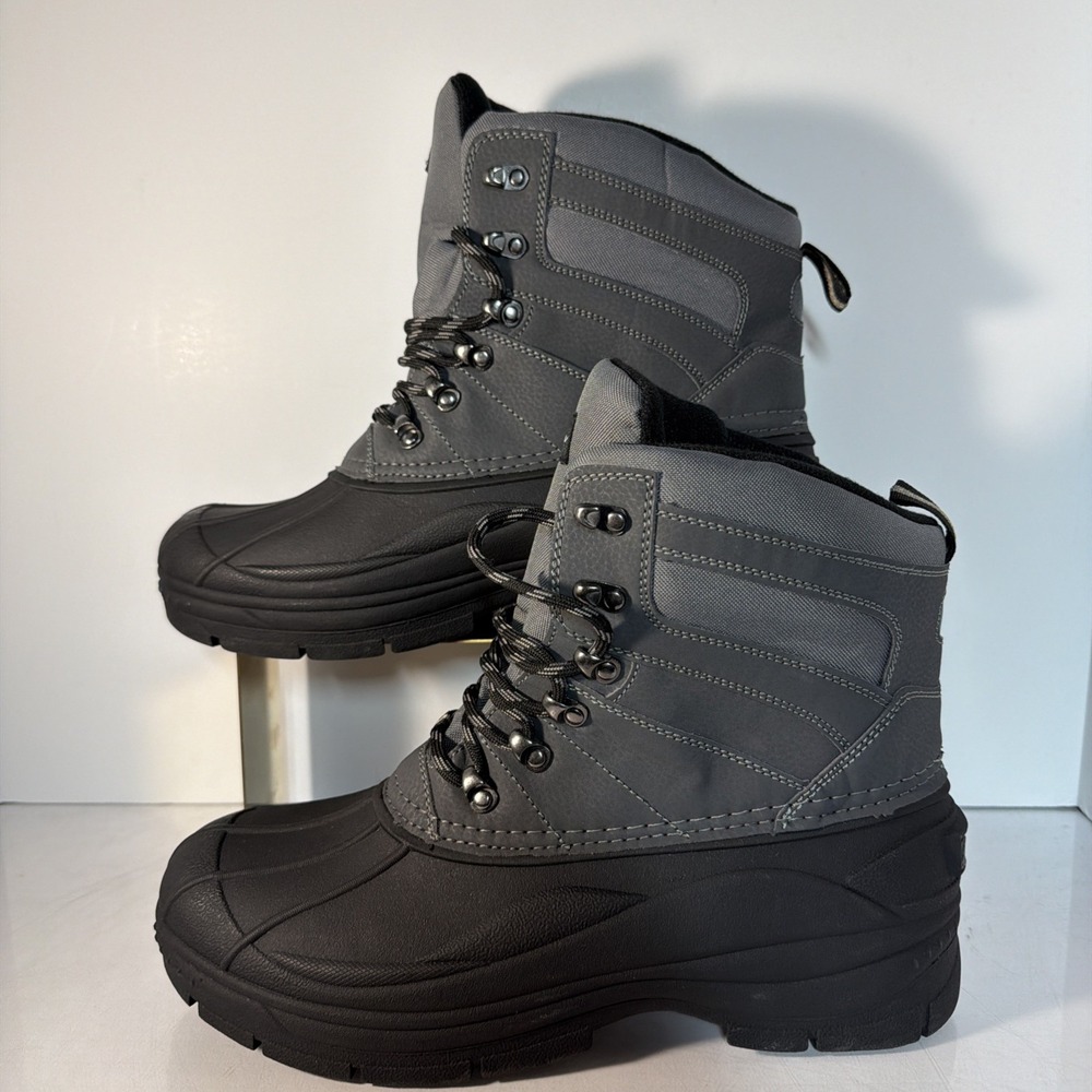 Eddie Bauer- Size11 - Mens Winter Snow Rain Boots Outdoor Waterproof Hiking Work